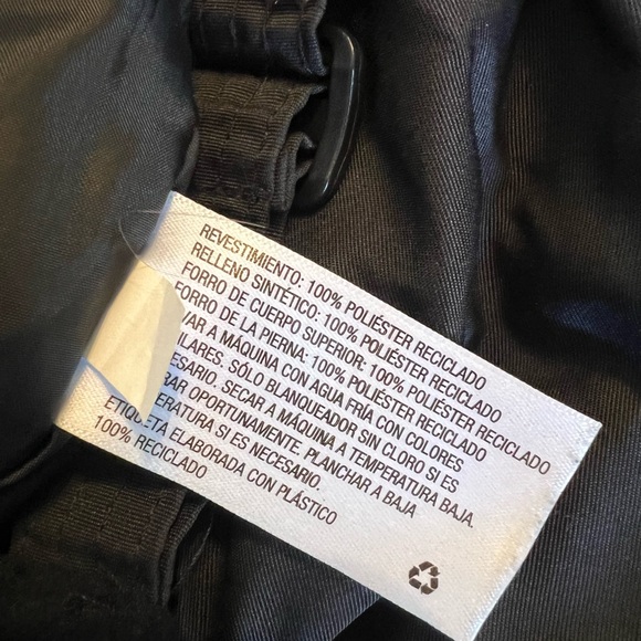 3T Cat & Jack Black Snow Bib Adjustable Winter Skiing Snowboarding Boys Girls H - Picture 6 of 9